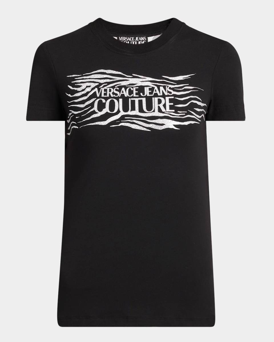Short-Sleeve Zebra Logo T-Shirt